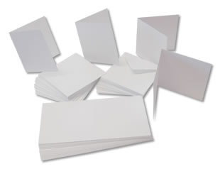 25 Cards and Envelope Packs - C5 White