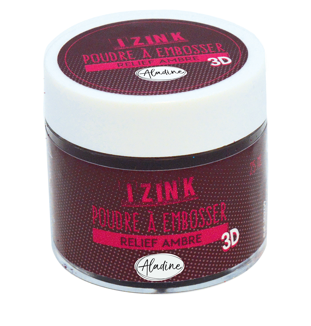 Izink Embossing Powder - Relief Ambre 25ml