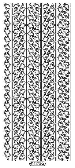 Starform Peel Off Outline Sticker