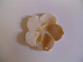 Mother-Of-Pearl Ornament - Flower TO CLEAR