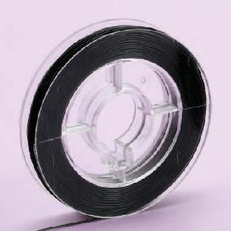 Coloured Nylon Threads - Black 0.5mm x 20m