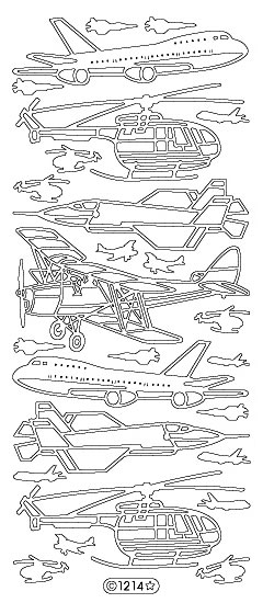 Starform Peel Off Outline Sticker