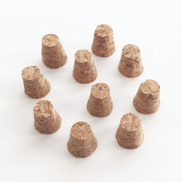 Cork Stopper 8 x 9.4 mm 10pcs