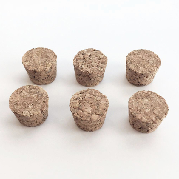 Cork Stopper 12.5 x 9.6 mm 6pcs