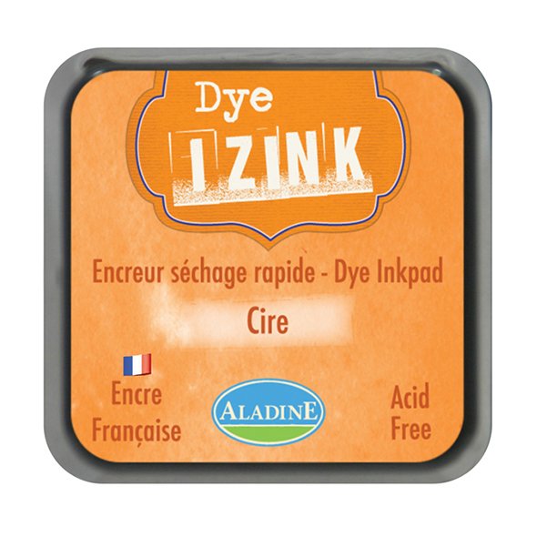 Izink Dye Based Stamp Pad - Cire (Wax) 5 x 5 cm