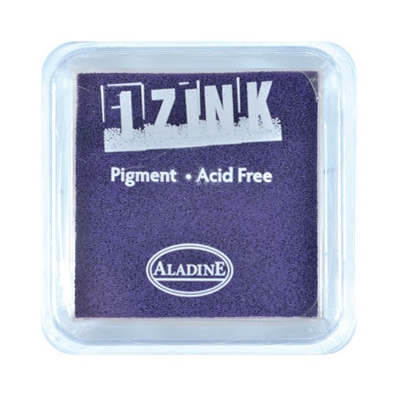 Izink Pigment Stamp Pad - Violet 8 x 8 cm