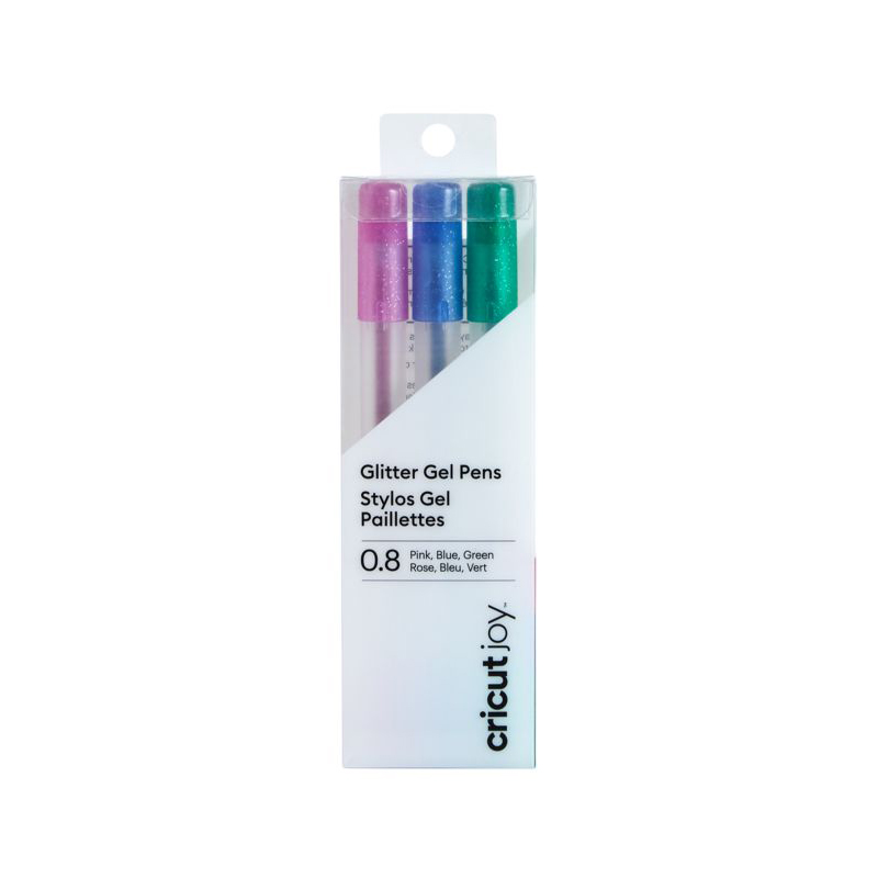 Cricut Joy Glitter Gel Pens, 0.8 mm (3 ct)