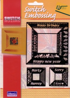 New Switch Embossing Template DK3