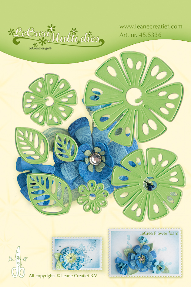 LeCrea Multi Die Cutting & Embossing - Flower 014