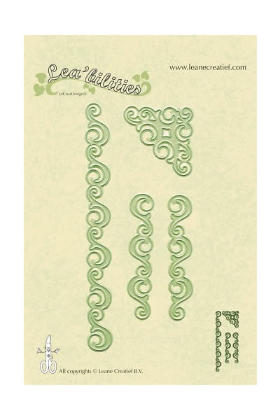 Lea-bilities Cutting and Embossing Die - Border-Corner Curve (6)