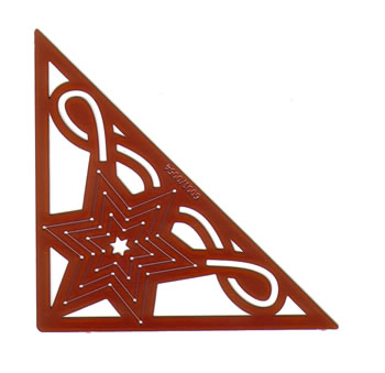 Joy Crafts Stencil - Star Corner DD3