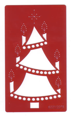 Joy Crafts Stencil - Christmas Tree DC5