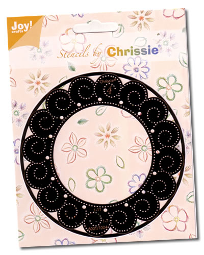 Joy Craft Pricking & Stitching - Chrissie Stencil DD6