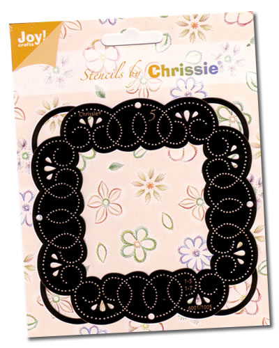 Joy Craft Pricking & Stitching - Chrissie Stencil DD6