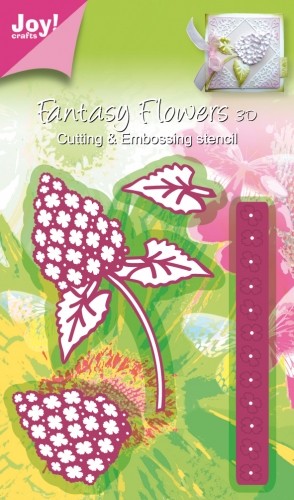 50% OFF  Joy Crafts Cutting & Embossing Fantasy Flowers 3D - Flower Construction