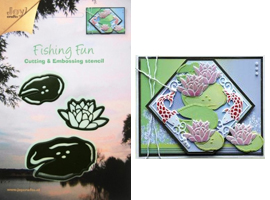 50% OFF  Joy Crafts Cutting & Embossing Fishing Fun - Lotus Leaves