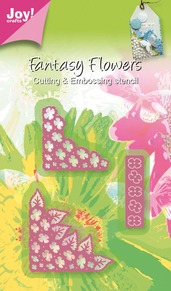 50% OFF  Joy Crafts Cutting & Embossing Stencil - 3D Fantasy - Corner 