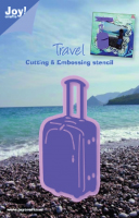 50% OFF  Joy Crafts Cutting & Embossing Stencil - Suitcase