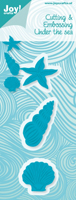 50% OFF  Joy Crafts Cutting & Embossing Stencil - Shell - Starfish - Conch