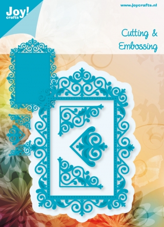 50% OFF  Joy Crafts Cutting & Embossing Stencil - Frame + 3 Corners