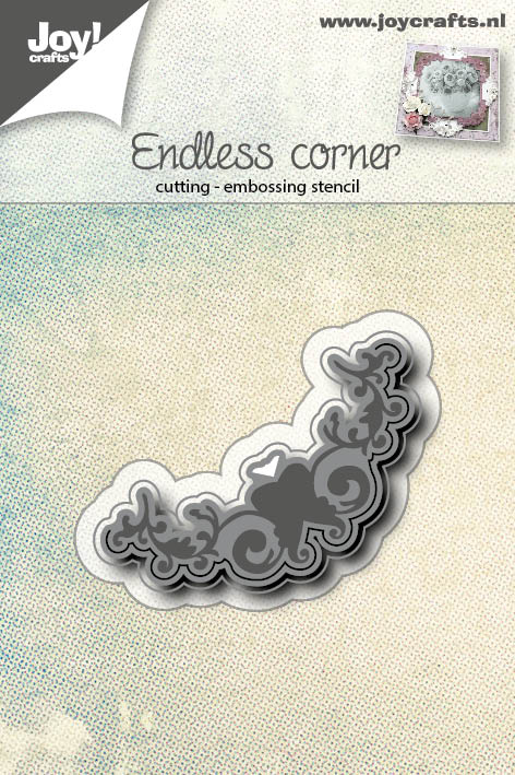 50% OFF  Joy Craft Cutting and Embossing Stencil - Endless Corner Gracefully