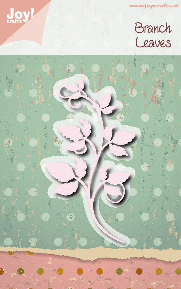 50% OFF  Joy Craft Cuting Stencil - Raspberry Leaves