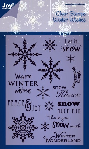 25% OFF  Joy Craft Stamp - Warm Winter Wishes