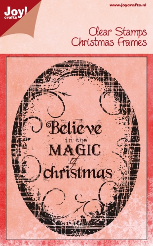 25% OFF  Joy Craft Clear Stamp - Believe in the Magic Christmas AS SEEN ON TV