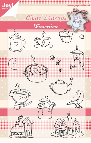 25% OFF  Joy Craft Clear Stamps - Wintertime 02