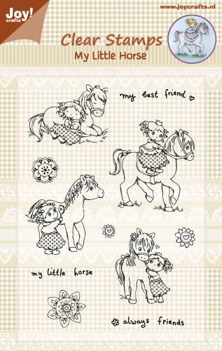 25% OFF  Joy Craft Clear Stamp - My Little Horse