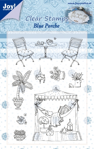 25% OFF  Joy Crafts Clear Stamps - Blue Porche