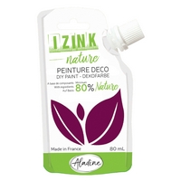 Izink Nature - Natural Deco Paint - Bordeaux 80ml