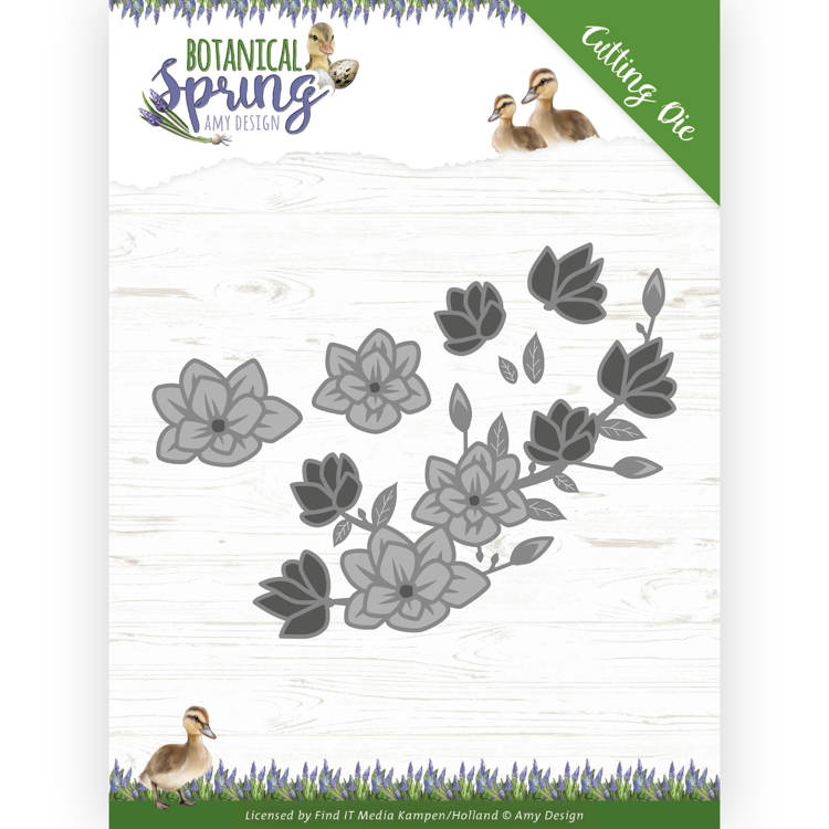 Amy Design Botanical Spring Cutting Die - Blossom 