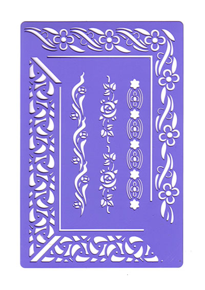 Border and Frame Stencil DCC2 CLEARANCE 