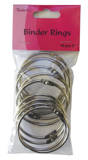 Crafts Too Binder Rings 10pcs 2