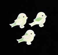 Green Birds x 6