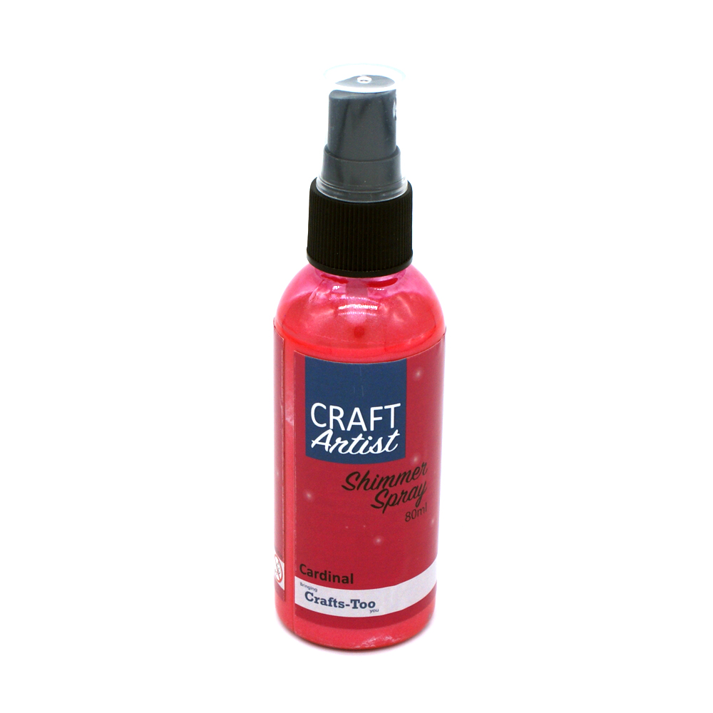 Craft Artist Shimmer Spray - Cardinal