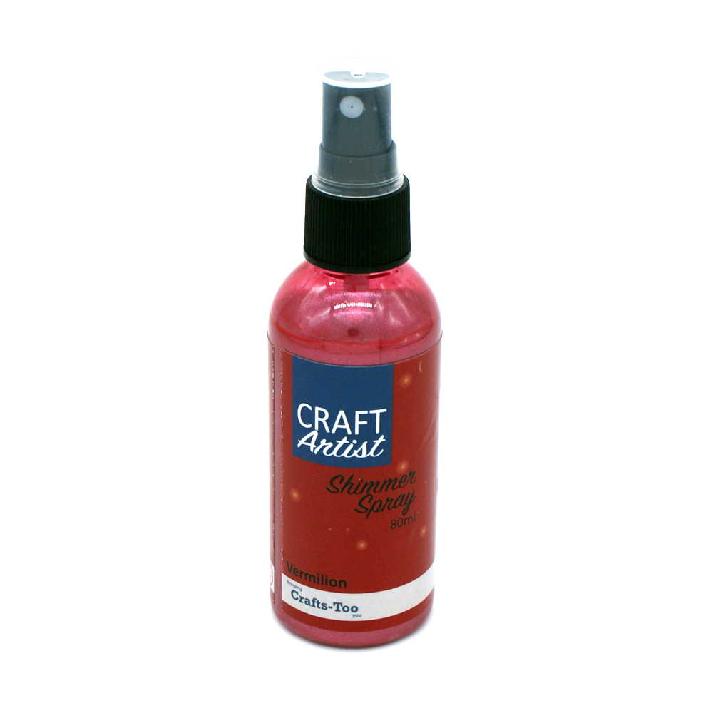 Craft Artist Shimmer Spray - Vermilion