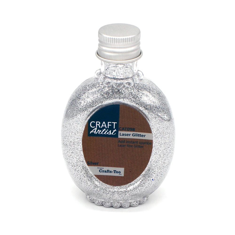 Craft Artist Laser Glitter - Silver