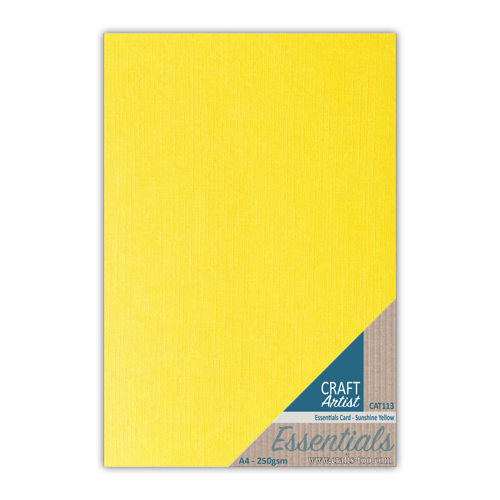 Craft Artist Essential Card - Sunshine Yellow