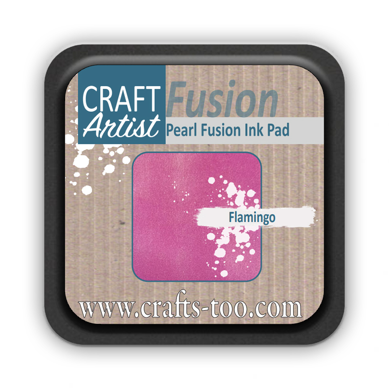 Craft Artist Pearl Fusion Ink Pad - Flamingo