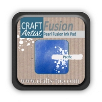 NEW Craft Artist Pearl Fusion Ink Pad - Pacific
