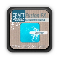OUT OF STOCK Craft Artist Pearl Fusion FX Special Effect Ink Pad - Ocean Pearl