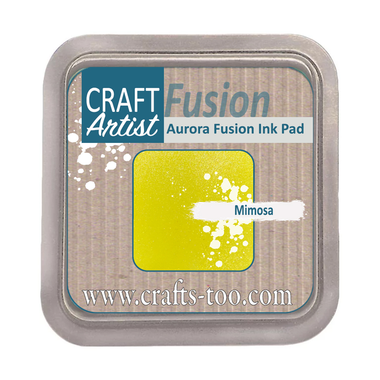 Craft Artist Aurora Fusion Ink Pad -  Mimosa