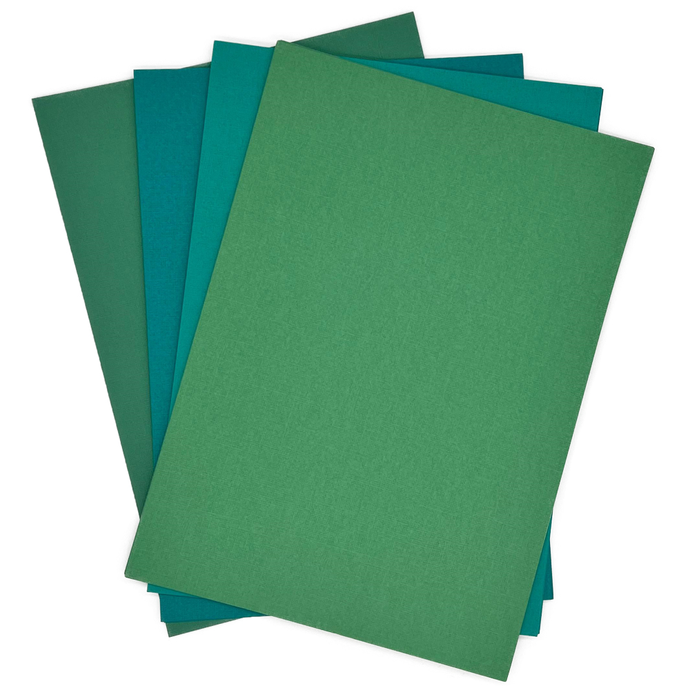 NEW Craft Artist Canvas Card - Spring Greens