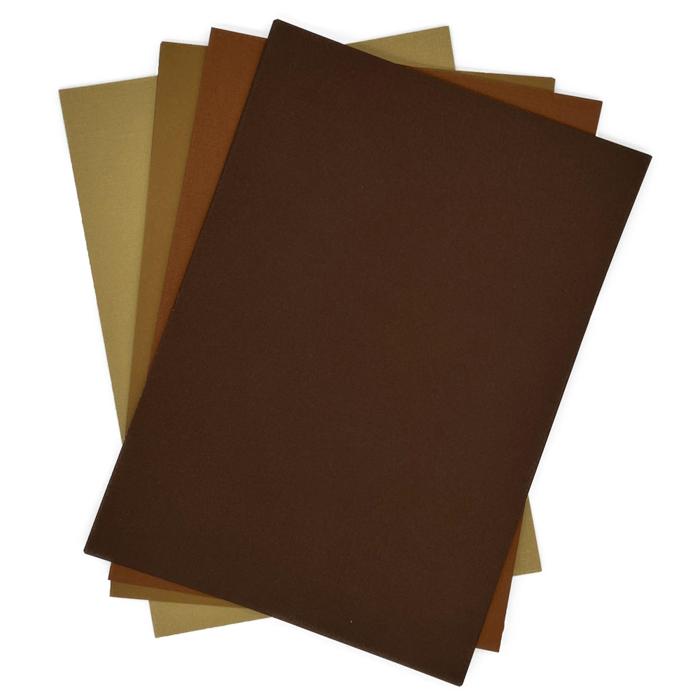 NEW Craft Artist Canvas Card - Winter Browns