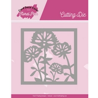 Yvonne Creations Floral Pink Cutting Dies - Floral Pink Square