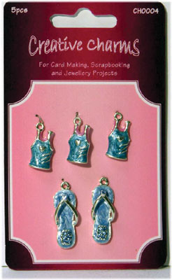 Craftime Charms - Tops and Shoes SALE HALF MARKED PRICE