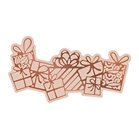 20% OFF Highland Christmas Collection Cut, Foil and Emboss Die - Flurry of Presents (1pc)