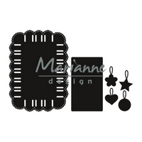 Marianne Design Craftable - Ribbon Rectangle